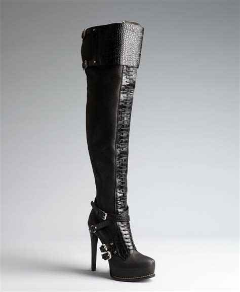 christian dior booties|christian dior thigh boots.